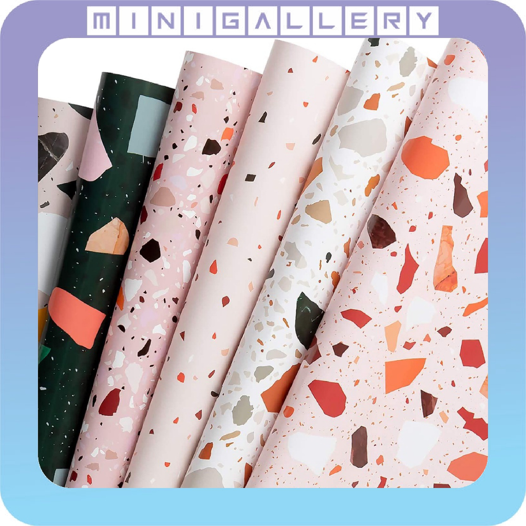 

Kertas Buket Abstrak Flower Wrapping Cellophane / Kertas Kado KB6326