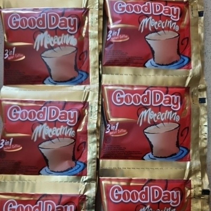 

Kopi Instan Good Day Moccacino merah 3 in1/20 gr