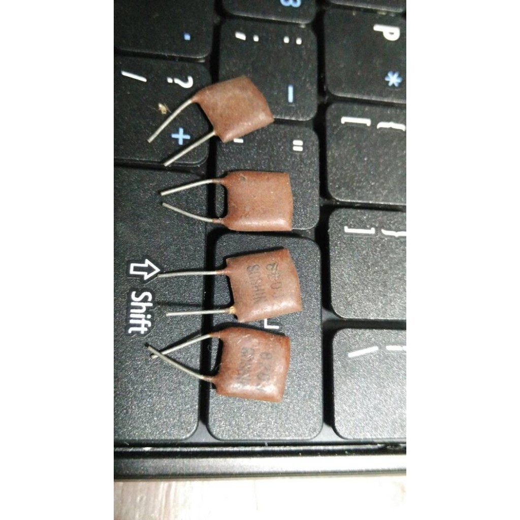 kapasitor 82 pf shosin japan 82p capacitor 82pf