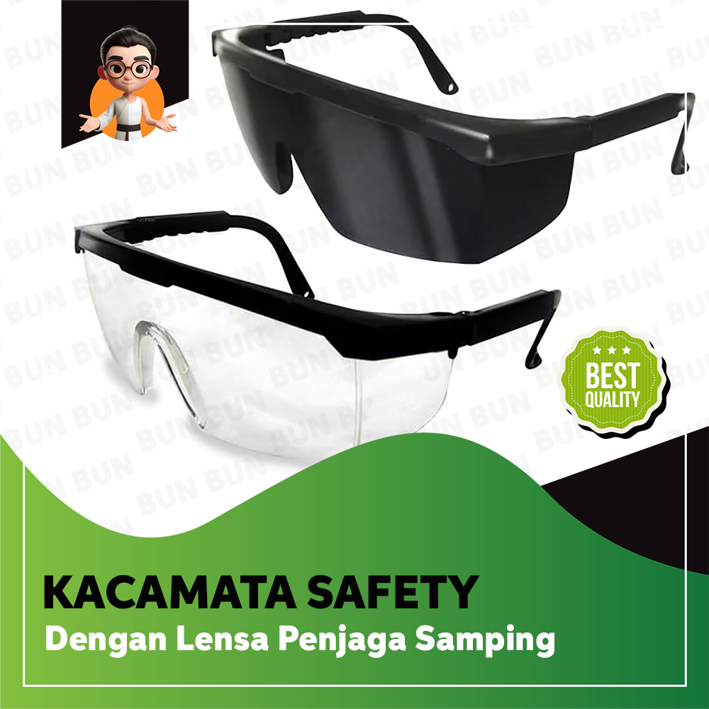 Kaca Mata Safety LEGION / GOSAVE / ECO / VPRO - Kacamata Proyek