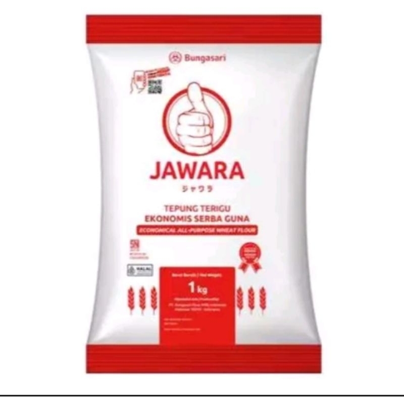 

Tepung Terigu Jawara kemasan 1 kg