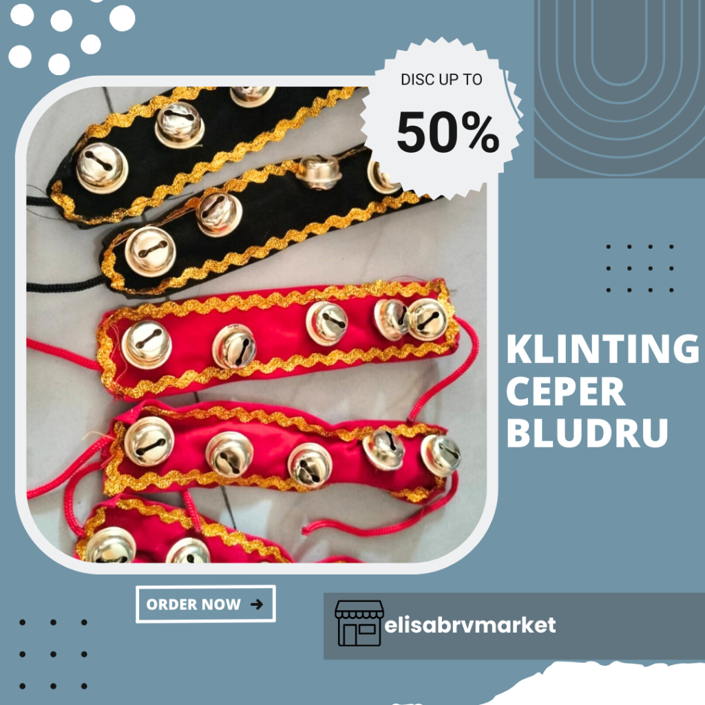 Gelang Kaki Klintingan Gongseng Binggel Jaranan|Klintingan Gongseng Binggel Jaranan 1pcs Gelang Kaki