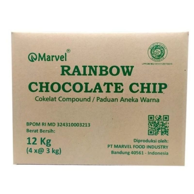 

Chocochips Warna Marvel Repack 250/500/1kg