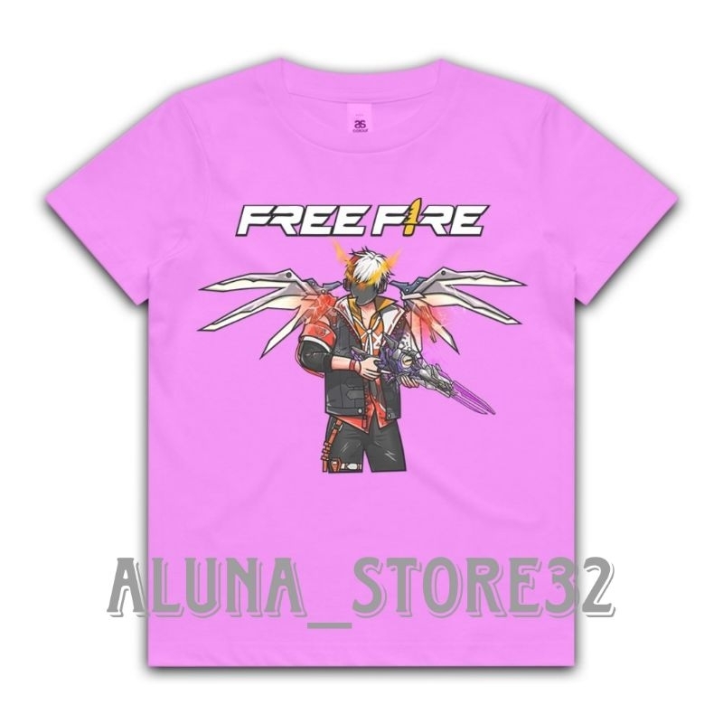 kaos anak karakter ff sg evo 2jt kaos premium anak laki laki