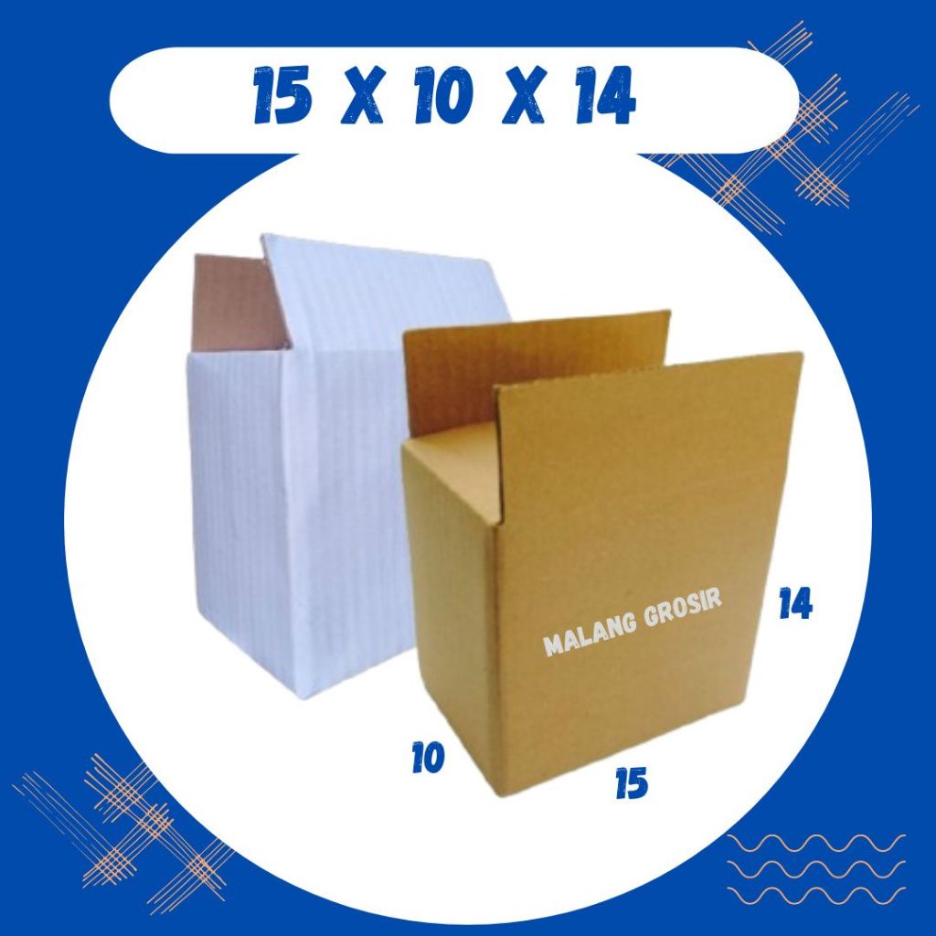 

Kardus 15x10x14 Packing Olshop Box A0 Dus Kotak Kemasan Box Aksesoris Souvenir Sparepart Madu Parfum