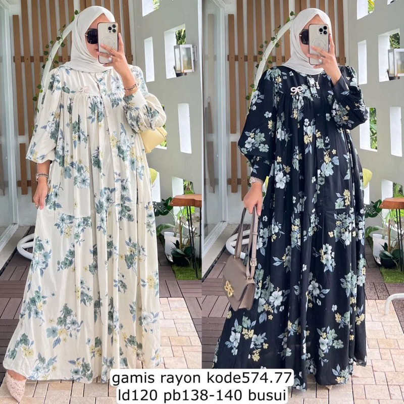 Gamis Muslim Wanita Terbaru Kekinian // Mezora Dress