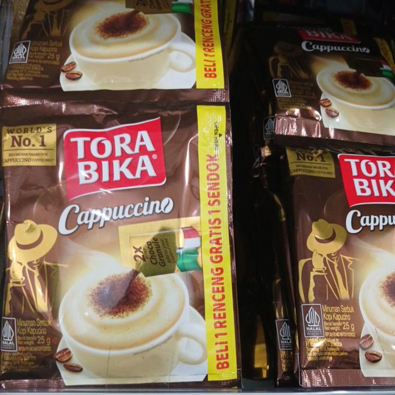 

Torabika cappucino 25g x 10sachet