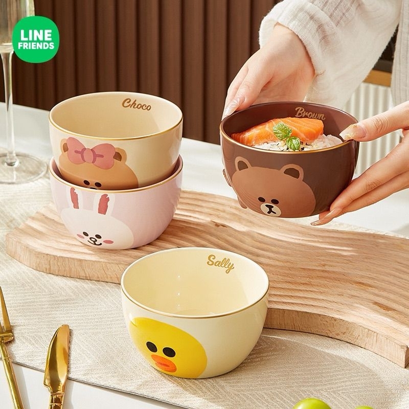 ORIGINAL LINE FRIENDS MANGKOK LINE BROWN CONY CHOCO SALLY