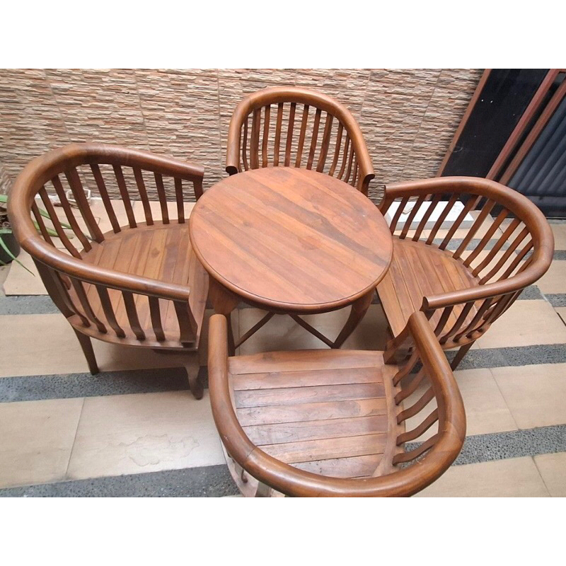 Kursi Betawi Kursi Tamu Kursi Teras Jati Minimalis