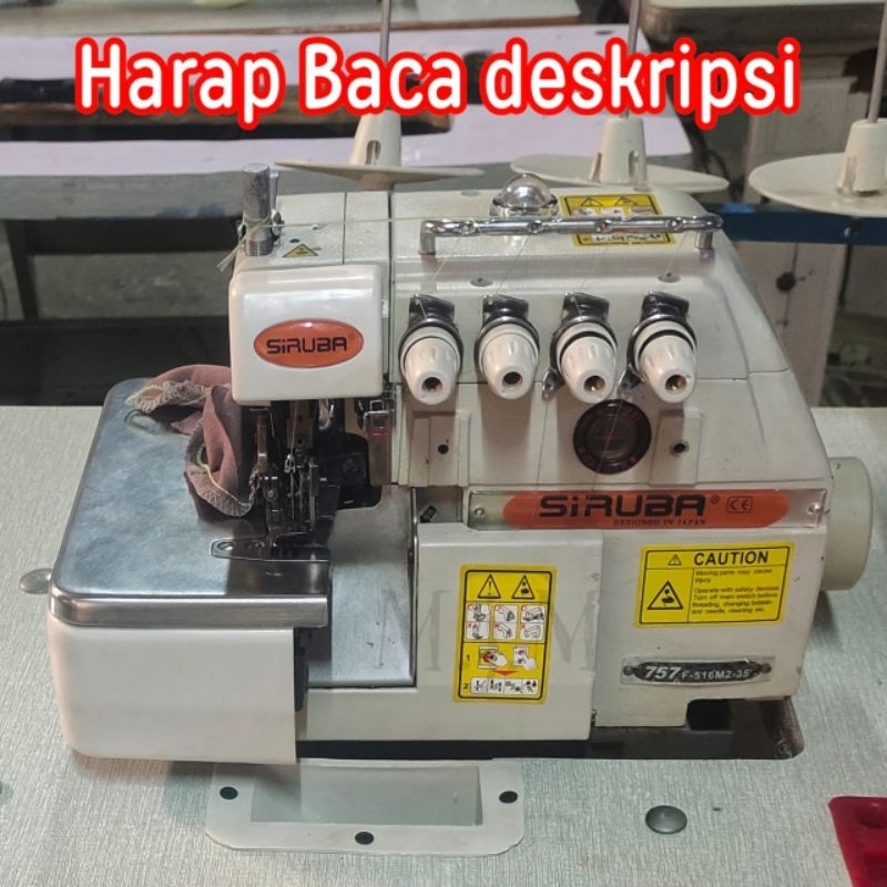 Mesin jahit Obras benang 5 ( SECOND / POLOS IMPORT )