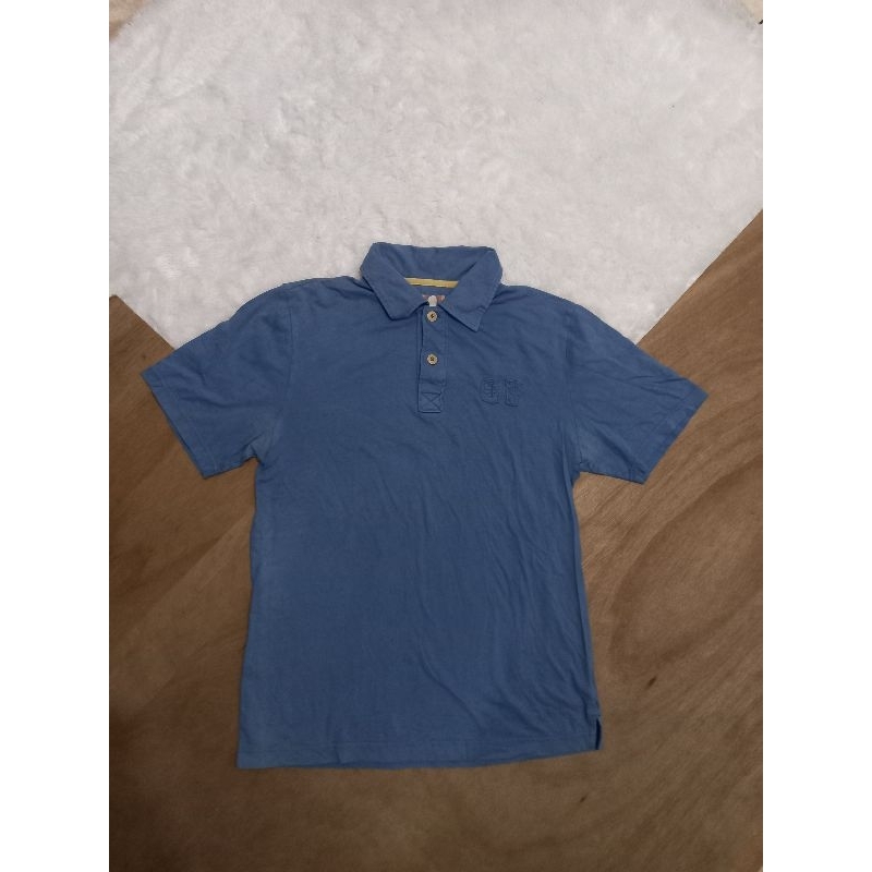 Polo Shirt biru OCEAN PACIFIC