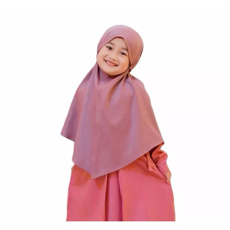 BERGO MARYAM ANAK (5-12 tahun) / JILBAB SEKOLAH ANAK / JILBAB INSTAN ANAK / JILBAB ANAK