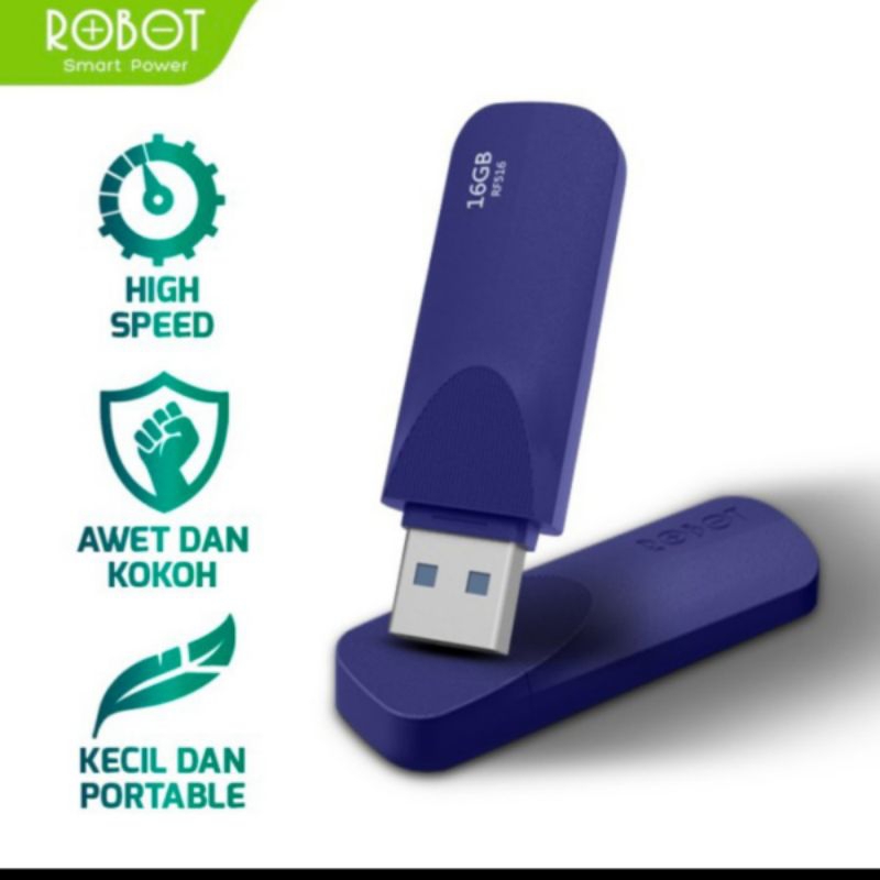 Flashdisk ROBOT RF-508 8 GB & RF-516 16 GB High Speed Original