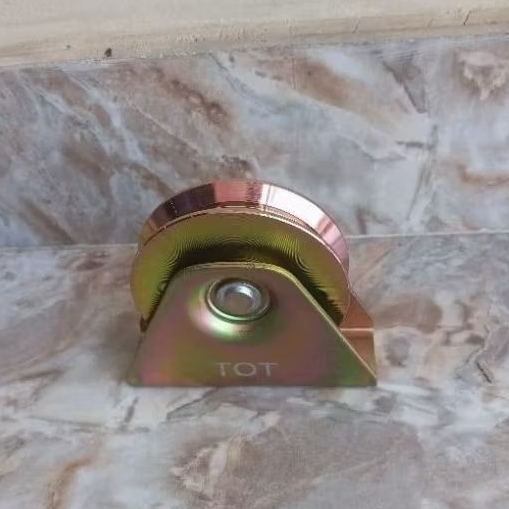 TOT RODA GERBANG PAGAR RODA PAGAR RUMAH MODEL U 80 MM RODA BESI PAGAR RODA