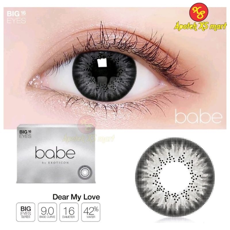 SOFTLENS BABE DEAR MY LOVE NORMAL DAN MINUS