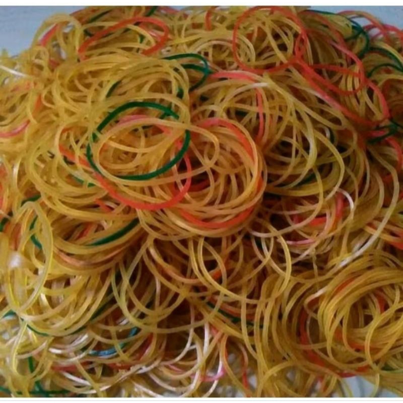 

KARET GELANG / KARET GELANG PENTIL / KARET MURAH 500 GRAM / KARET GELANG PENTIL SUPER TIDAK MUDAH PUTUS ECER