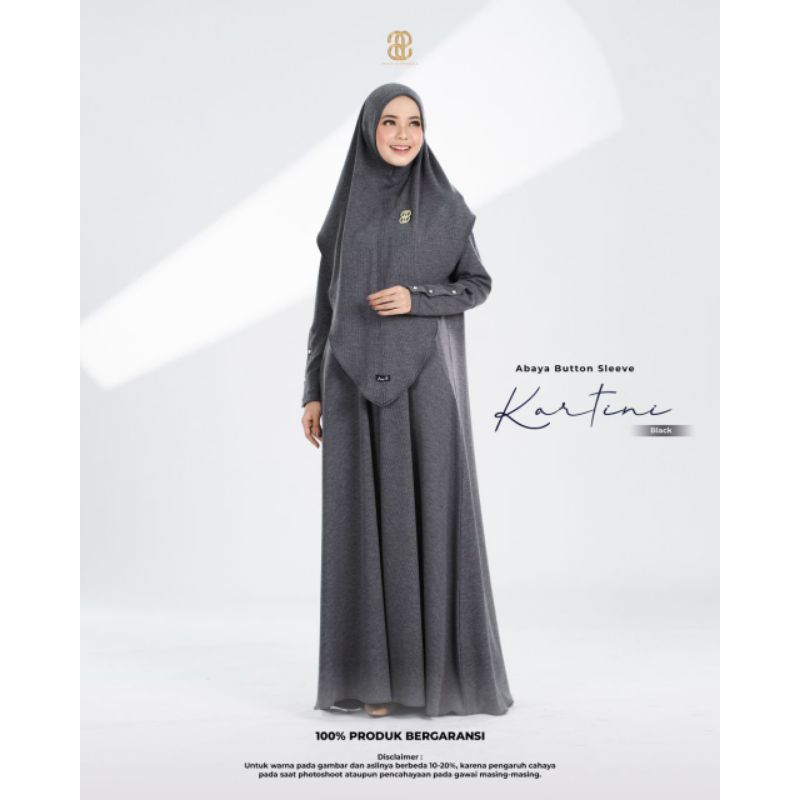 PUAN ABAYA KARTINI BUTTON SLEEVE DRESS ONLY BY PUAN INDONESIA