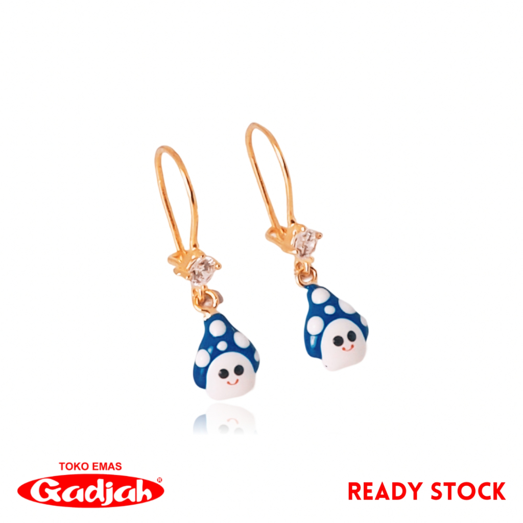 Anting Emas Anak Kawatan Jamur - Toko Emas Gadjah