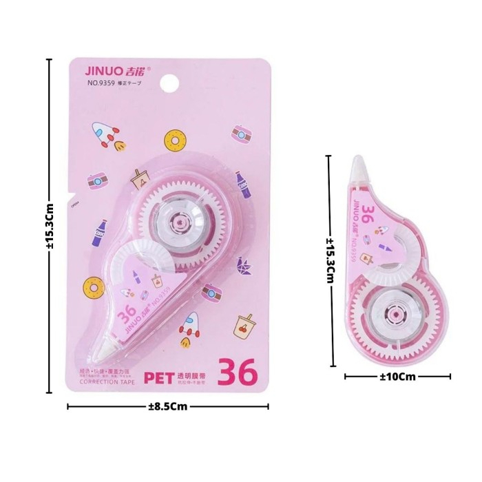 

Correction Tape Roll Karakter Pita Gulungan Tipex Penghapus Tulisan