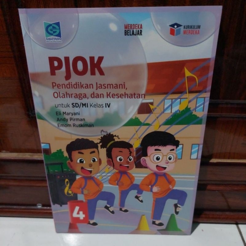 Buku Baru PJOK Grafindo SD/MI Kelas 4