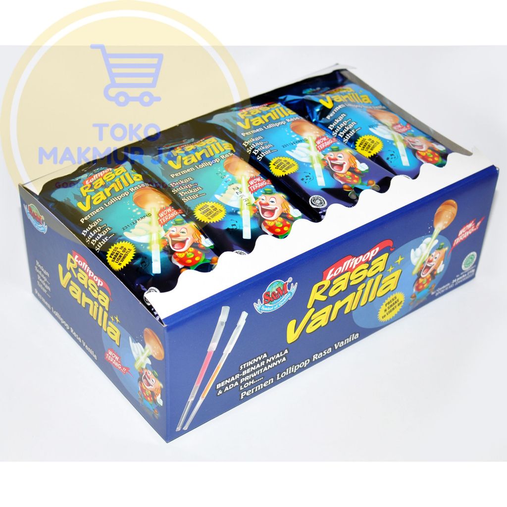 

MAGICGLOW LOLIPOP VANILA BOX | 24pcs