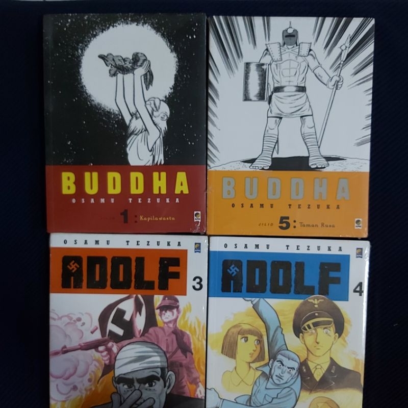 Buku Original ▪︎ Komik BUDDHA dan ADOLF  ■ OSAMU TEZUKA