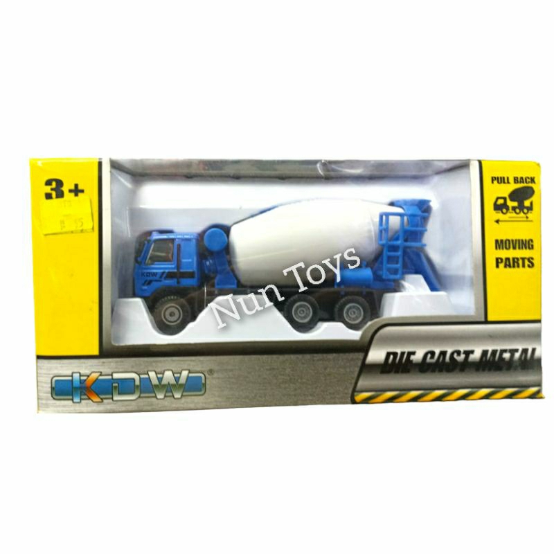 Mainan Diecast Truck Molen / Mixer  KDW