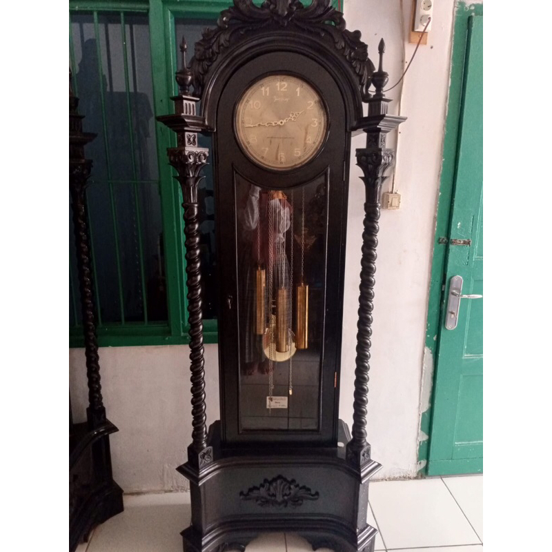 jam lemari junghans ori jerman normal mulus