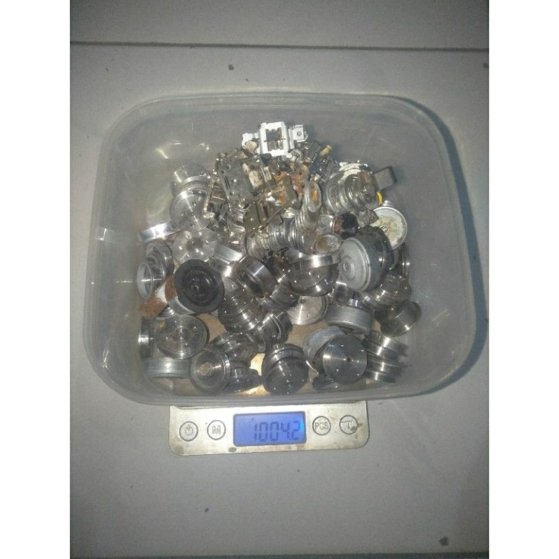 magnet neodymium campur berat 1kg bekas elektronik