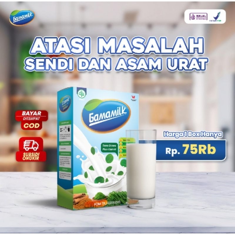 

Gamamilk Original - Susu Etawa Untuk Kesehatan Solusi Nyeri Tulang & Sendi dan Asam Urat