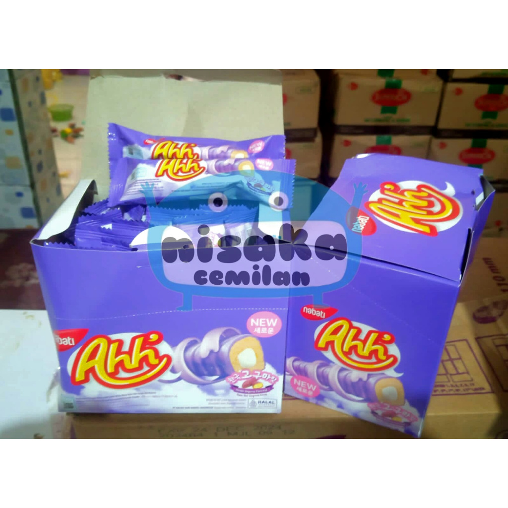 

Ahh Nabati 80gram 1box isi 20 pcs
