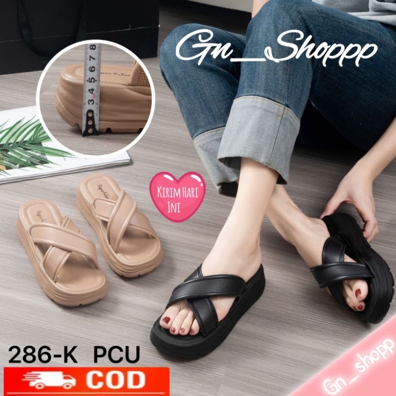 Sandal Wanita Silang Karet Jely Super Balance 286-K PCU