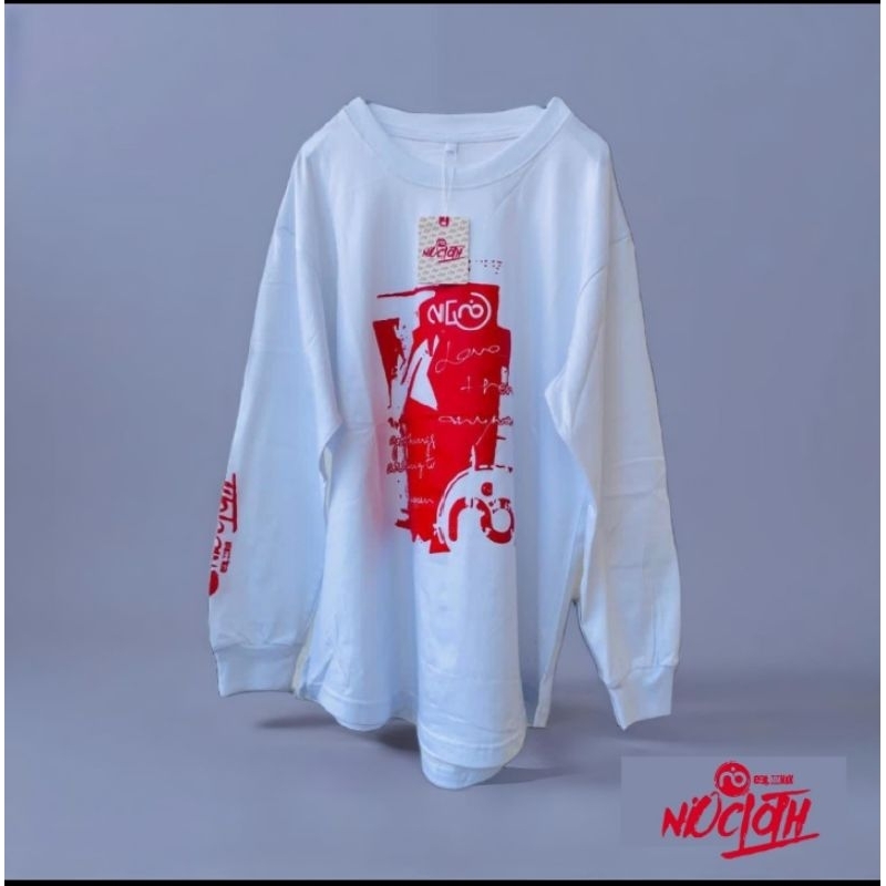 Kaos wanita lengan panjang NIO PERFORMANCE