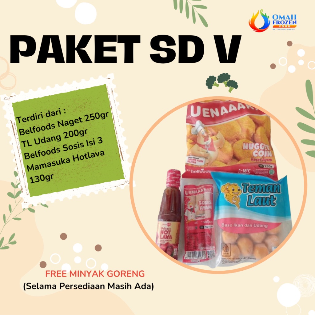 

SPONTAN Paket Frozen Food Paket Ramadhan Paket Murah SD V