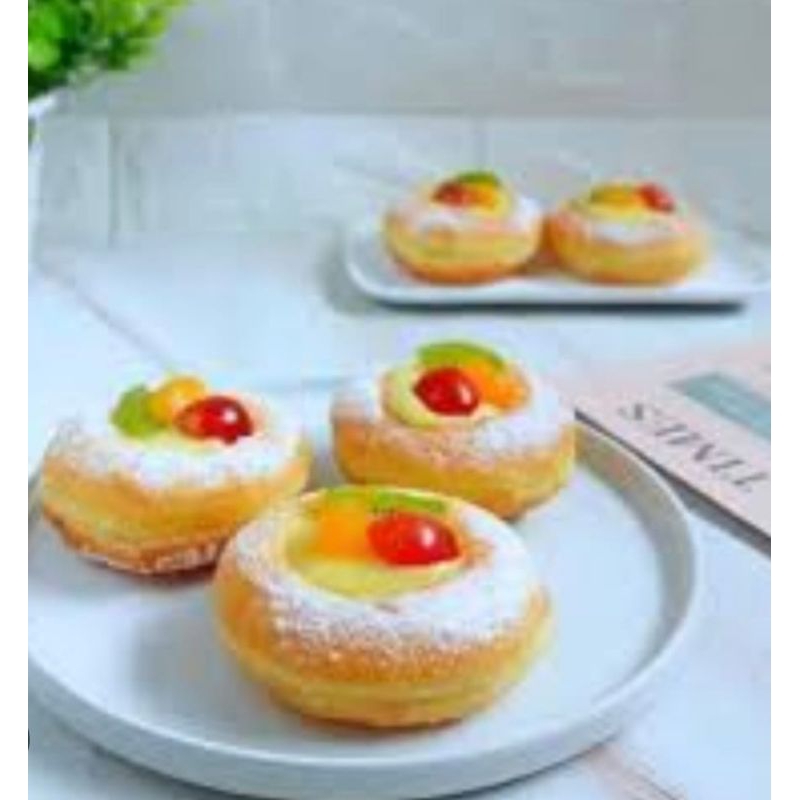 

Donat Buah homamade (pembelian 12pcs free 3pcs)