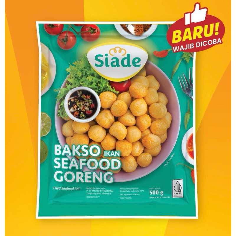 

Siade Bakso Seafood Goreng 500gr