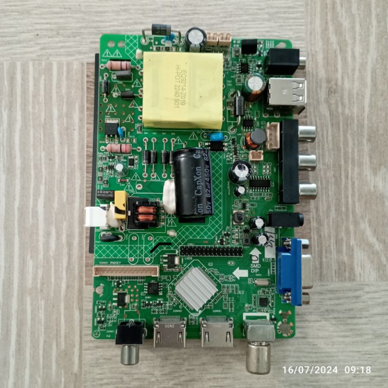 MB MOBO MAINBOARD MODULE MESIN TV WEYON 40INC