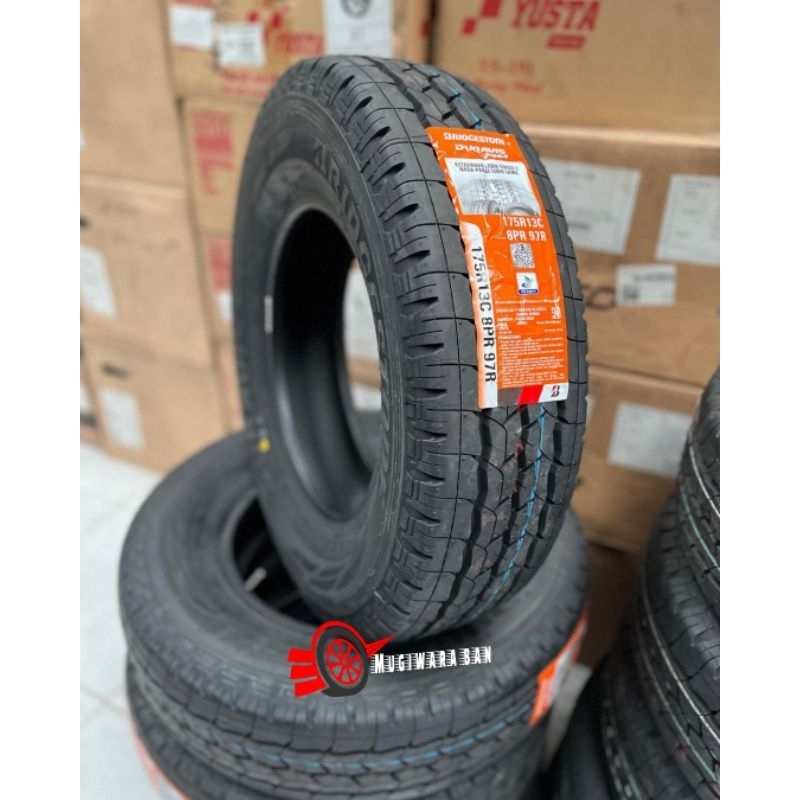 BAN MOBIL BRIDGESTONE 175 R13 DURAVIS R624 MUATAN TUBELESS UNTUK GRAND MAX PICK UP