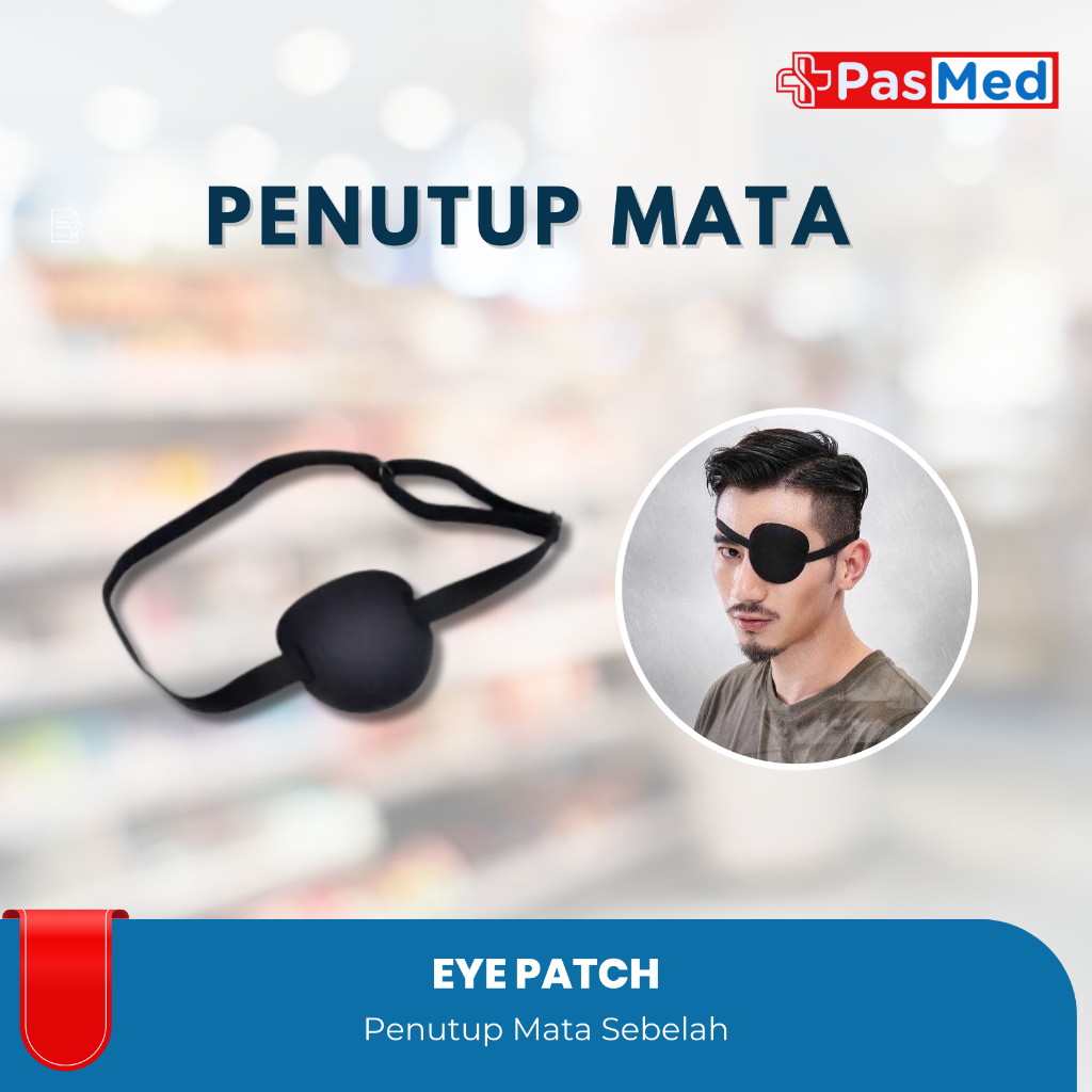 Penutup Mata Sebelah Bahan Busa