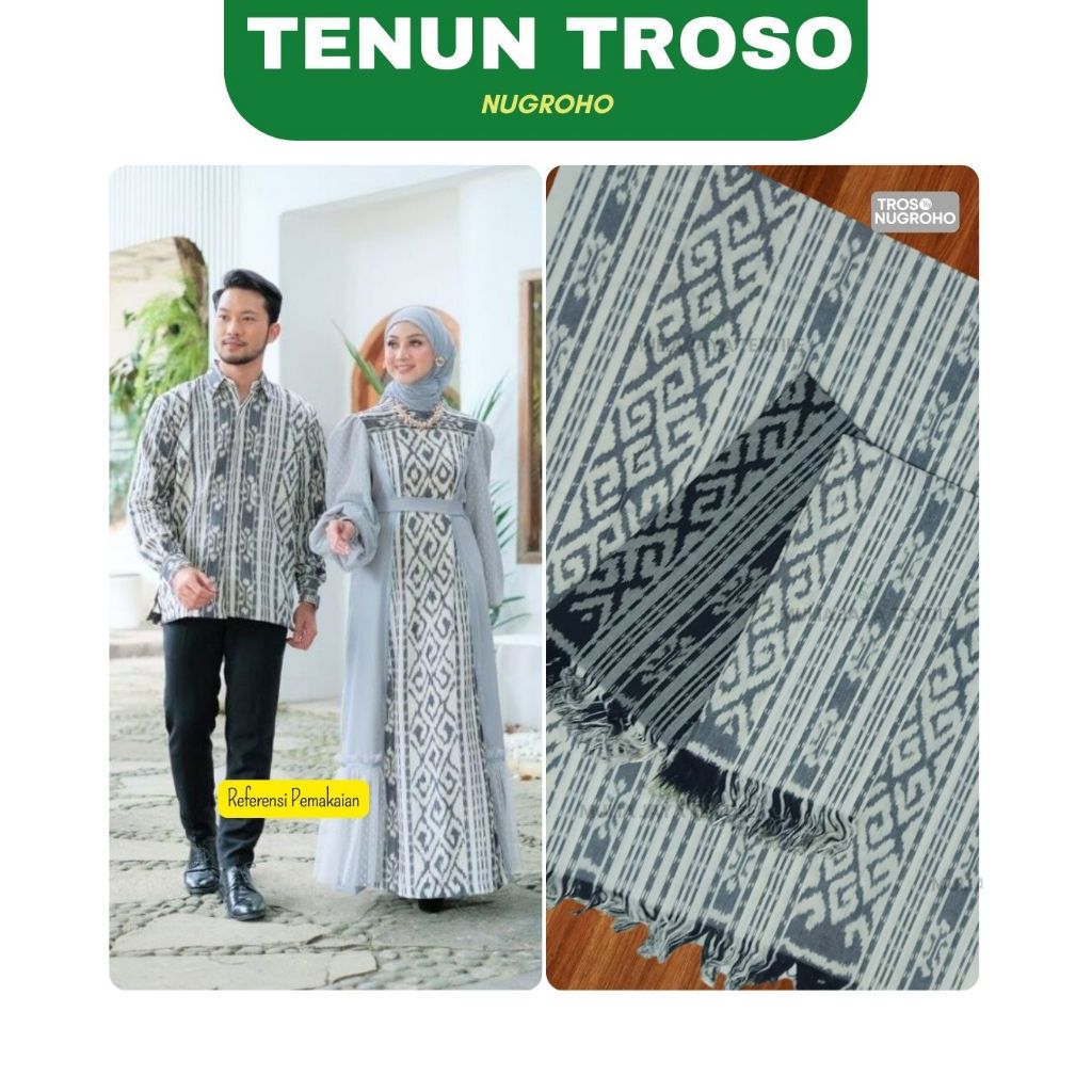 Kain Troso Original Premium jepara Asli Tenun Ikat TROSO