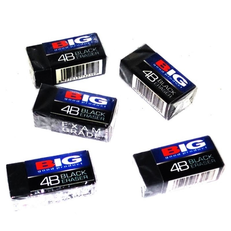 

[MT] [5Pcs] Penghapus Big 4B Hitam