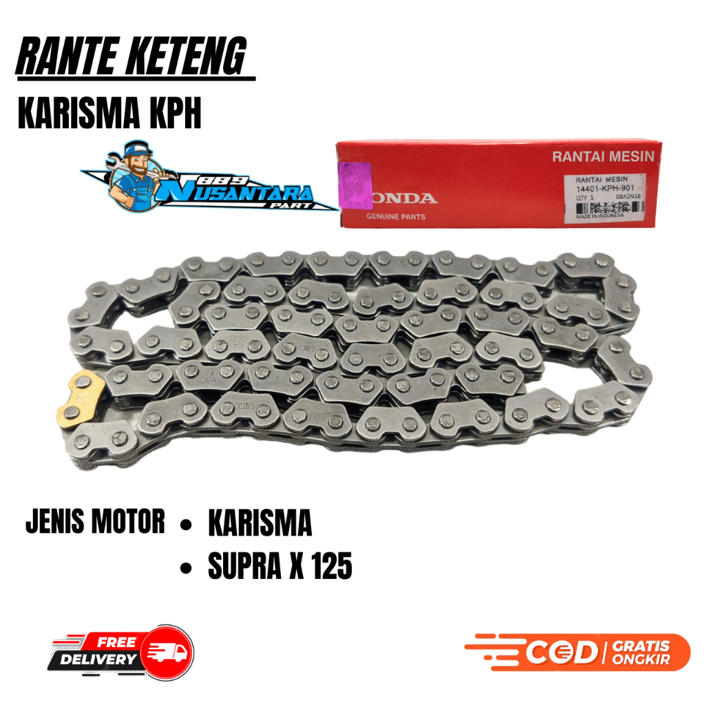 RANTAI KETENG SET KARISMA KPH / SUPRA X 125 / / RANTAI KAMPRAT SUPRA X 125