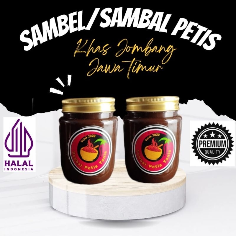 

SAMBAL/SAMBEL PETIS ORIGINAL PEDAS KEMASAN BOTOL 250 GRAM LEVEL PEDAS SEDANG PEDASS HALAL ENAK LEZAT SIAP MAKAN COCOK DI COCOL DENGAN KERUPUK/TAHU/TAHU TEK/LONTONG BALAP/TEMPE DLLVIRAL ASLI KUALITAS PREMIUM BEST SELLER KHAS JOMBANG JAWA TIMUR/JATIM TStore