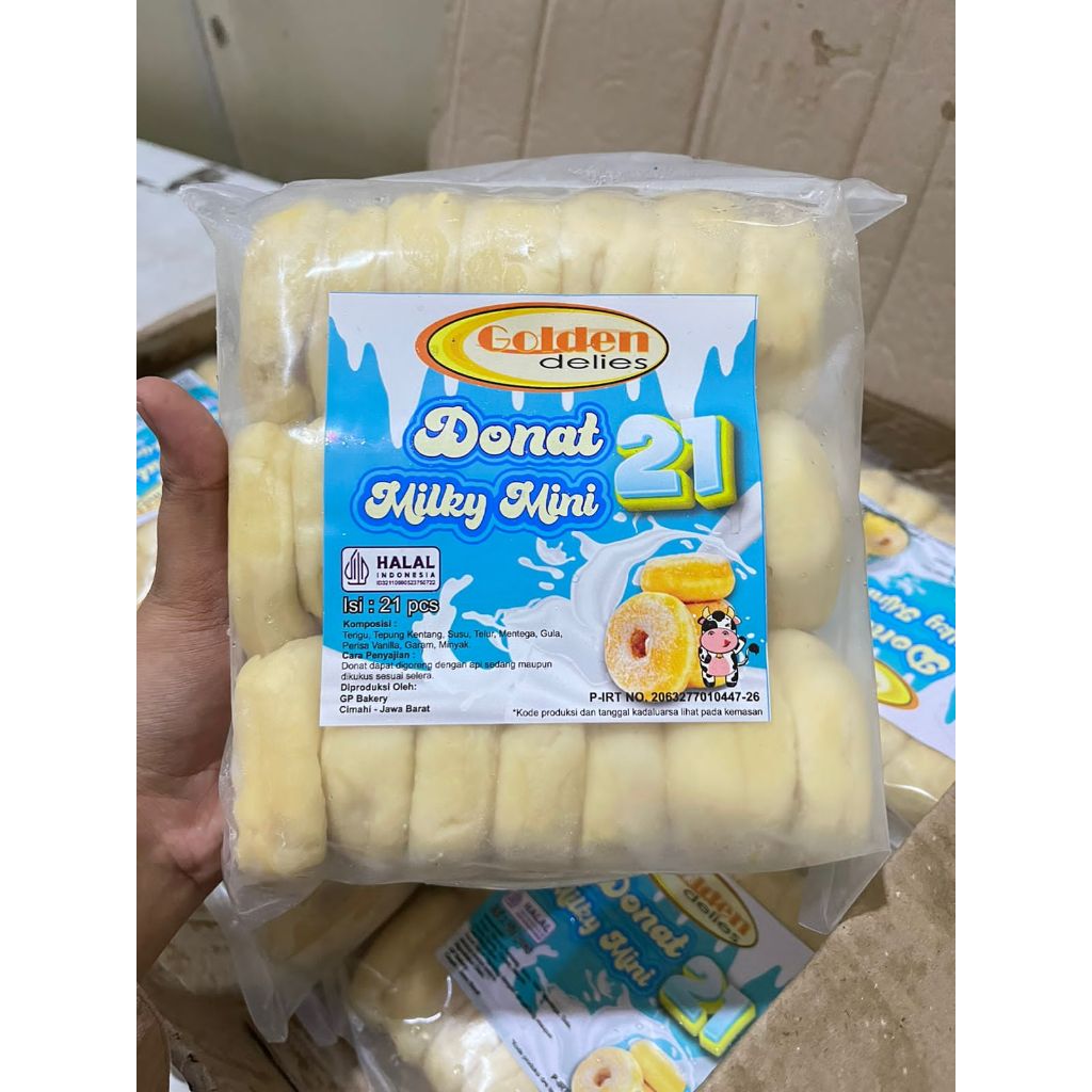 

Donat Golden Delies isi 21/Donat Susu Golden Delies isi 21/Donat Susu/Delies Donat Susu Isi 21 Pcs