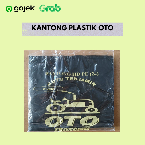 Kantong Plastik Hitam Ekonomis - Kresek Hitam Ekonomis Merk Oto Uk 24/28