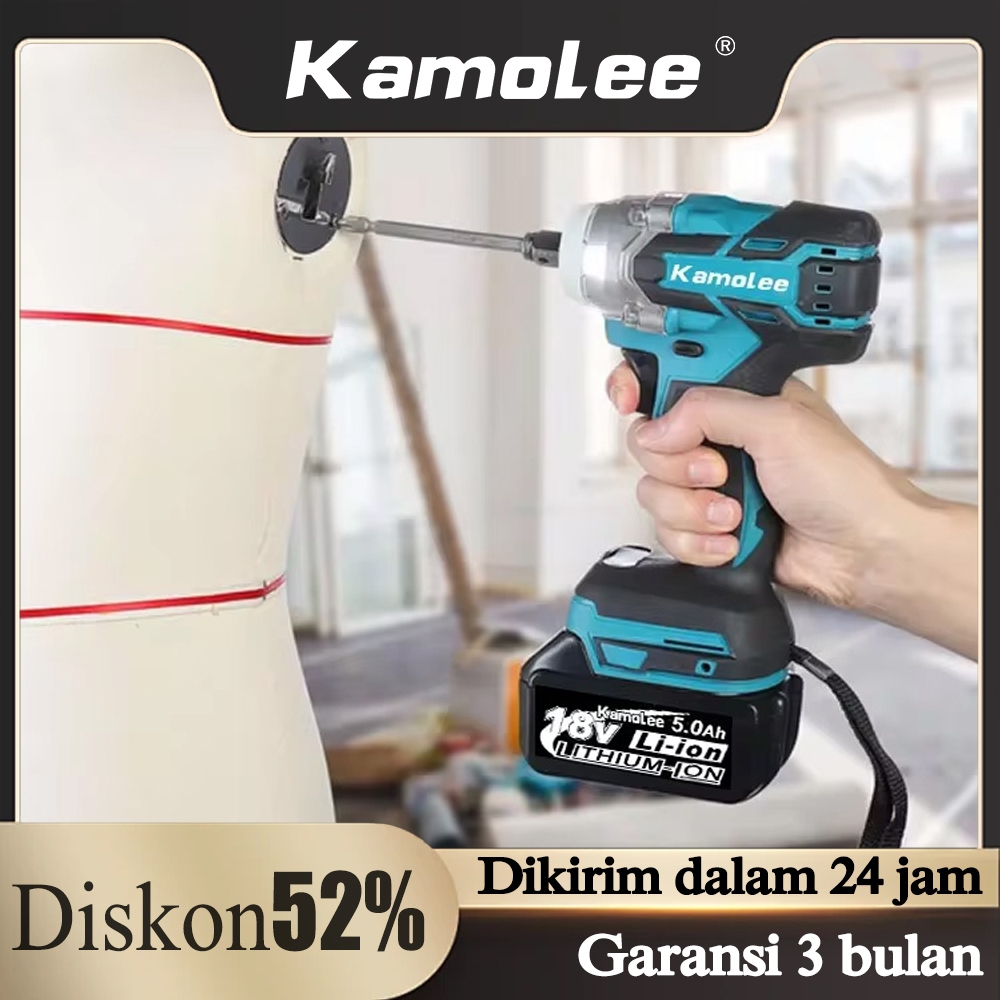 Kamolee DTW285 Cordless Brushless Impact Wrench
