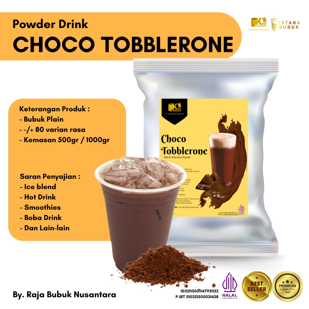 

Bubuk Minuman Rasa Choco Tobblerone