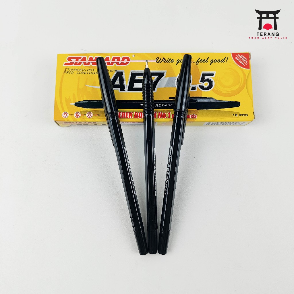 

Satuan Pulpen Standard AE7 Pen Bolpoin 0.5mm