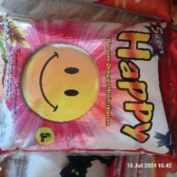 

BERAS HAPPY, SUPER HAPPY, BOLODEWE 5KG