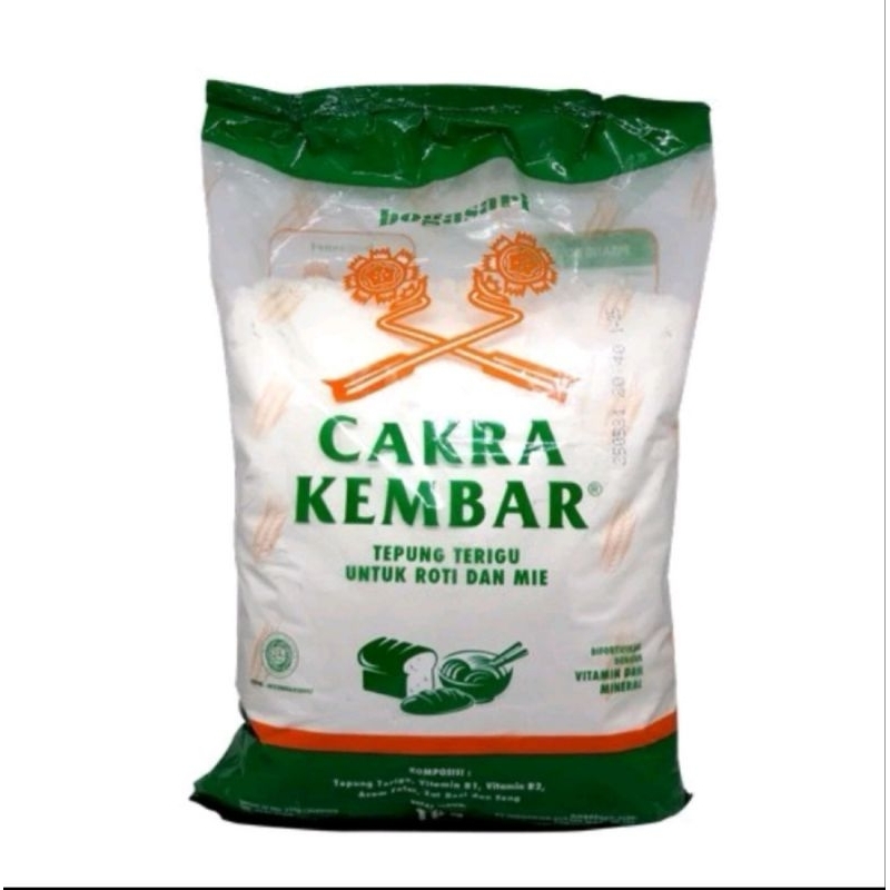 

TEPUNG TERIGU CAKRA KEMBAR EKONOMIS 1 KG